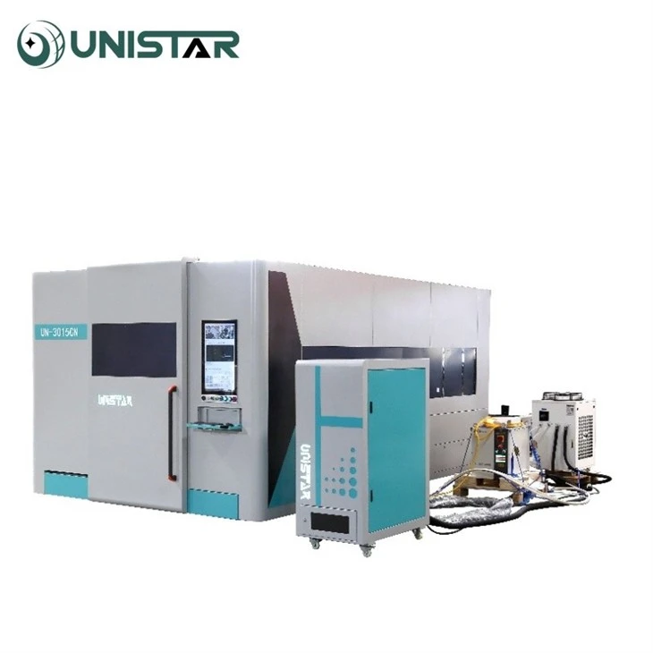 Full Cover Fiber Laser Metal Sheet Cutting Machine